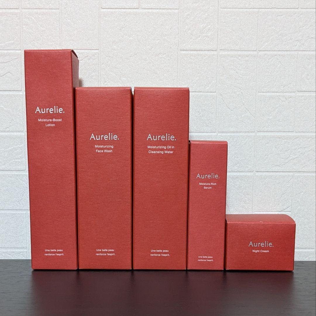 オレリー 5点セット スキンケア プレミアムエイジングケアセット