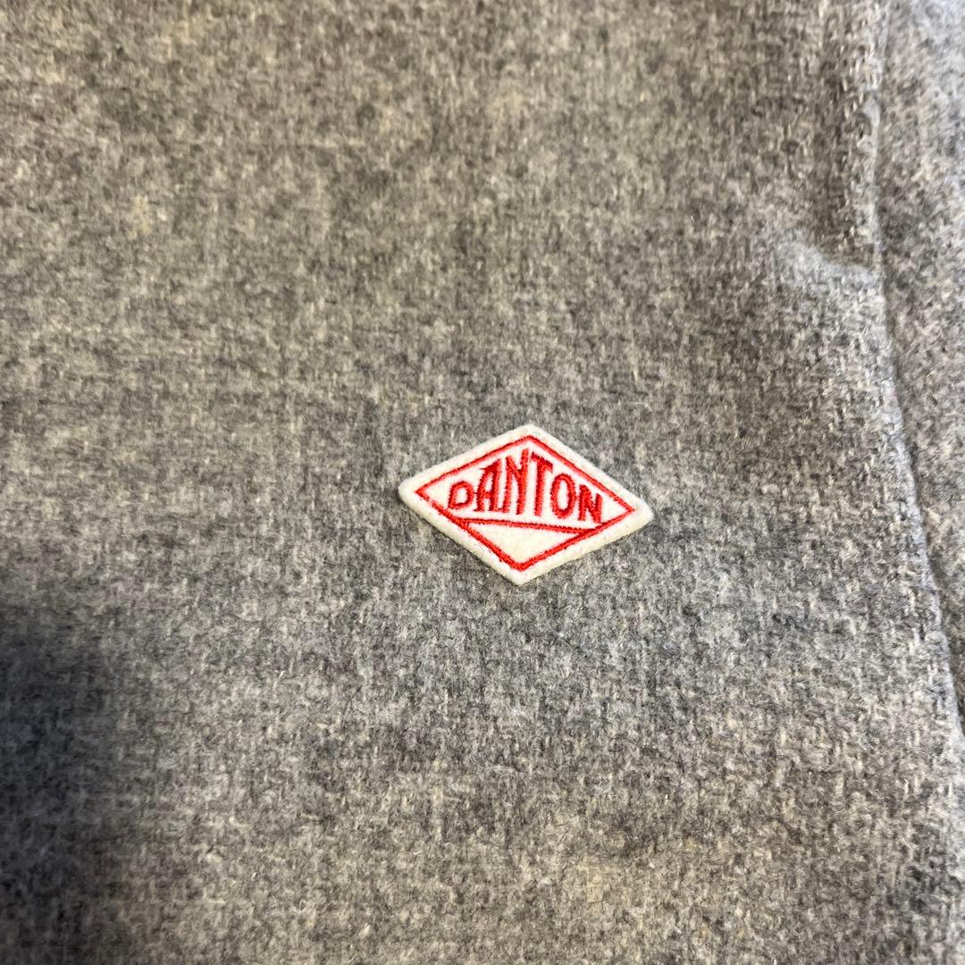 DANTON ダントン　フード付きグレーコート