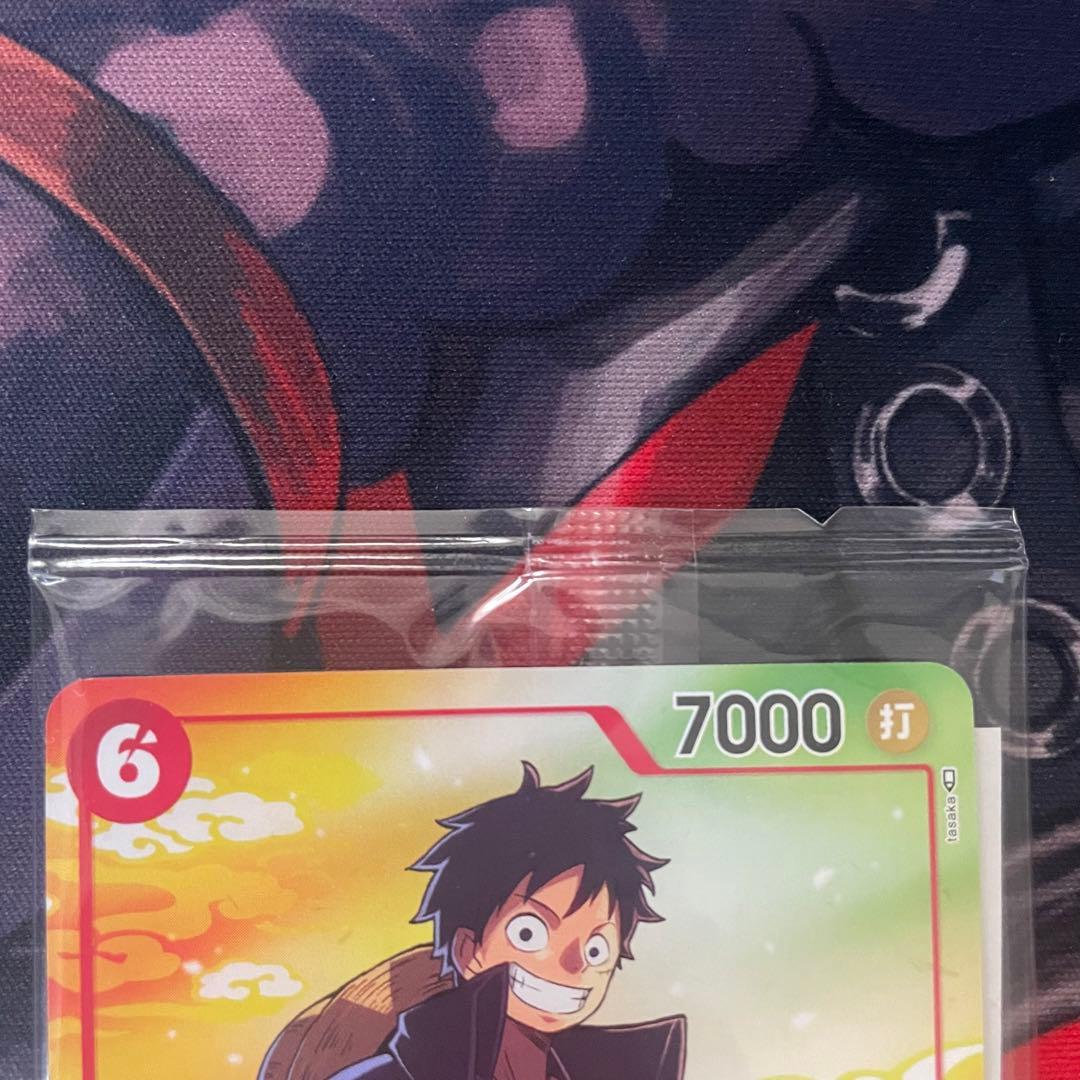 【未開封プロモ】モンキー・D・ルフィ／モスバーガー＆セブンイレブン 計3枚セット