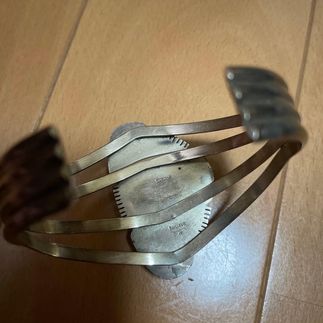 にゃんコロ　ターコイズ　バングル