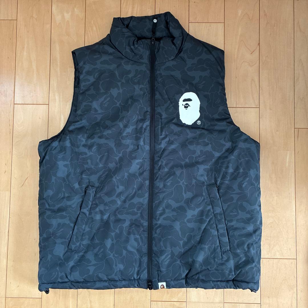 A Bathing Ape 迷彩　中綿ベスト L