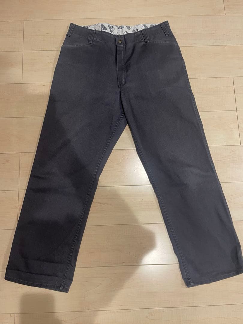 ベンデイビス　BEN DAVIS フリスコパンツ　グレー　USA製　山田レン