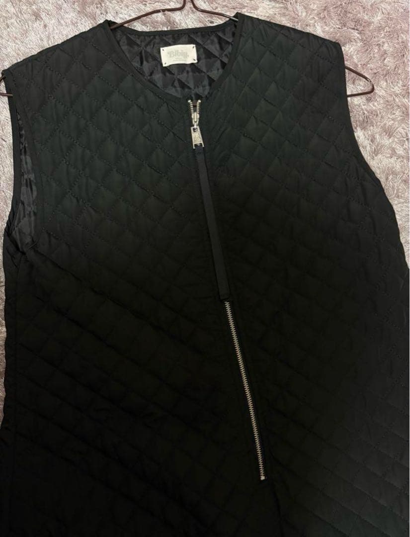 Bibiy. キルティングワンピジッパー