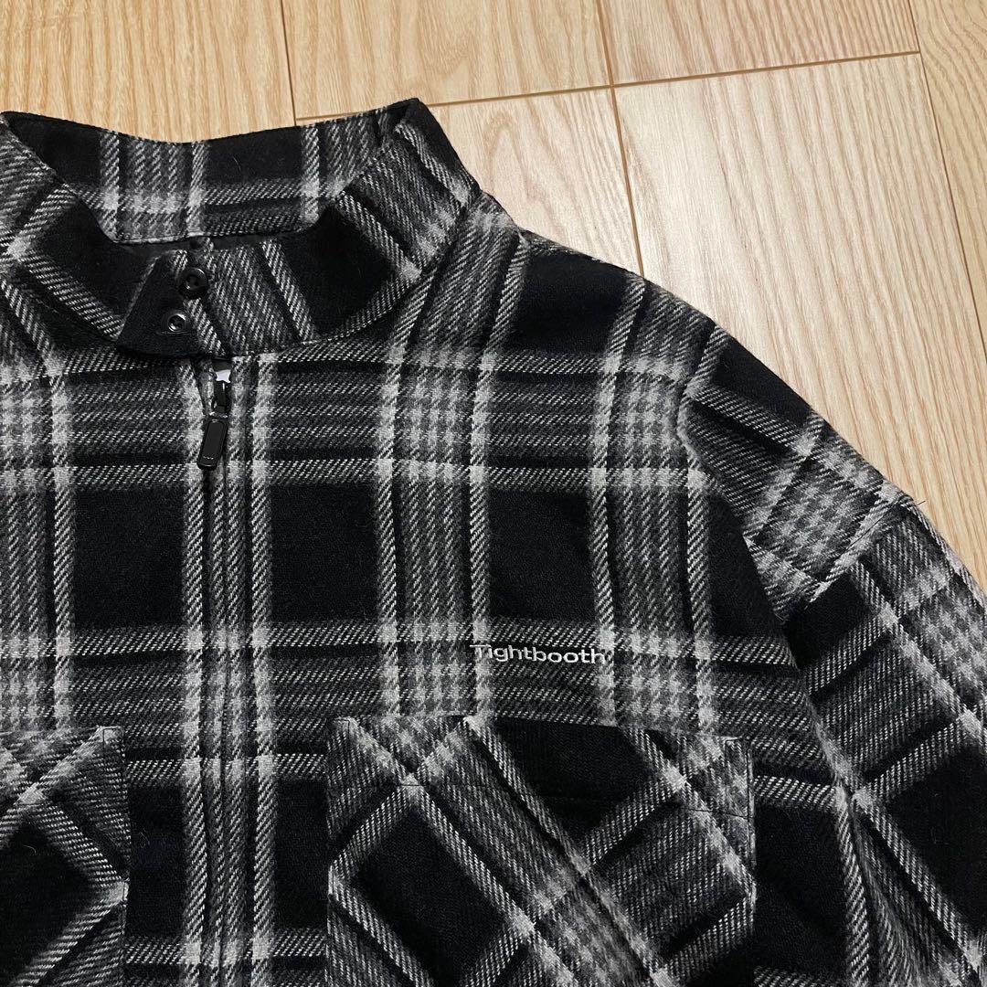 【試着のみ】TIGHTBOOTH PLAID FLANNEL SWING TOP