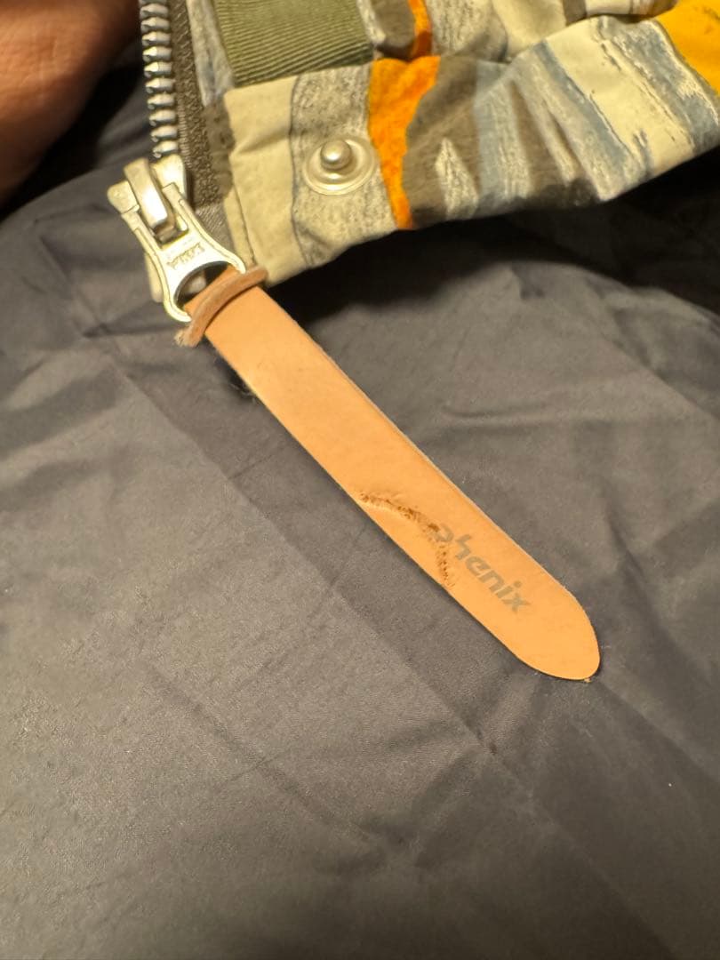 あーゃ)フェニックスphenix ダウンジャケット レディースL 総柄