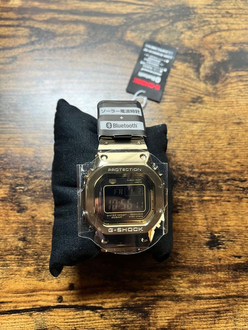 【新品】G-SHOCK フルメタル ゴールド GMW-B5000GD-9JF