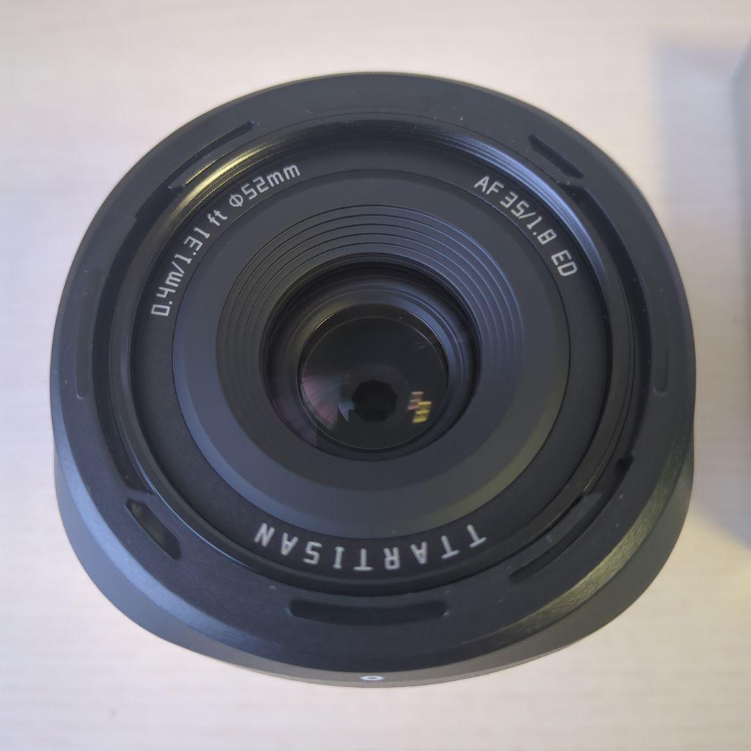【美品】TTArtisan AF 35mm F1.8 II 保護フィルター付