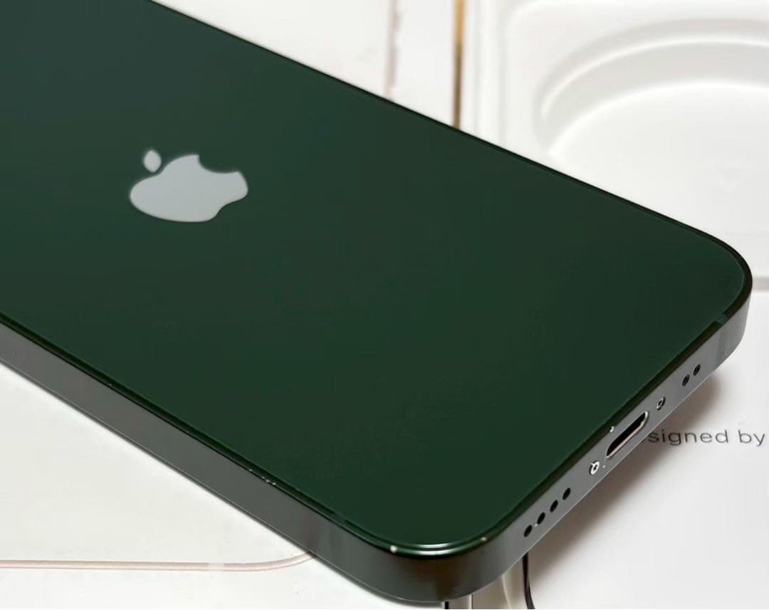 【新品バッテリー】iPhone 13 mini 128GB グリーン　本体