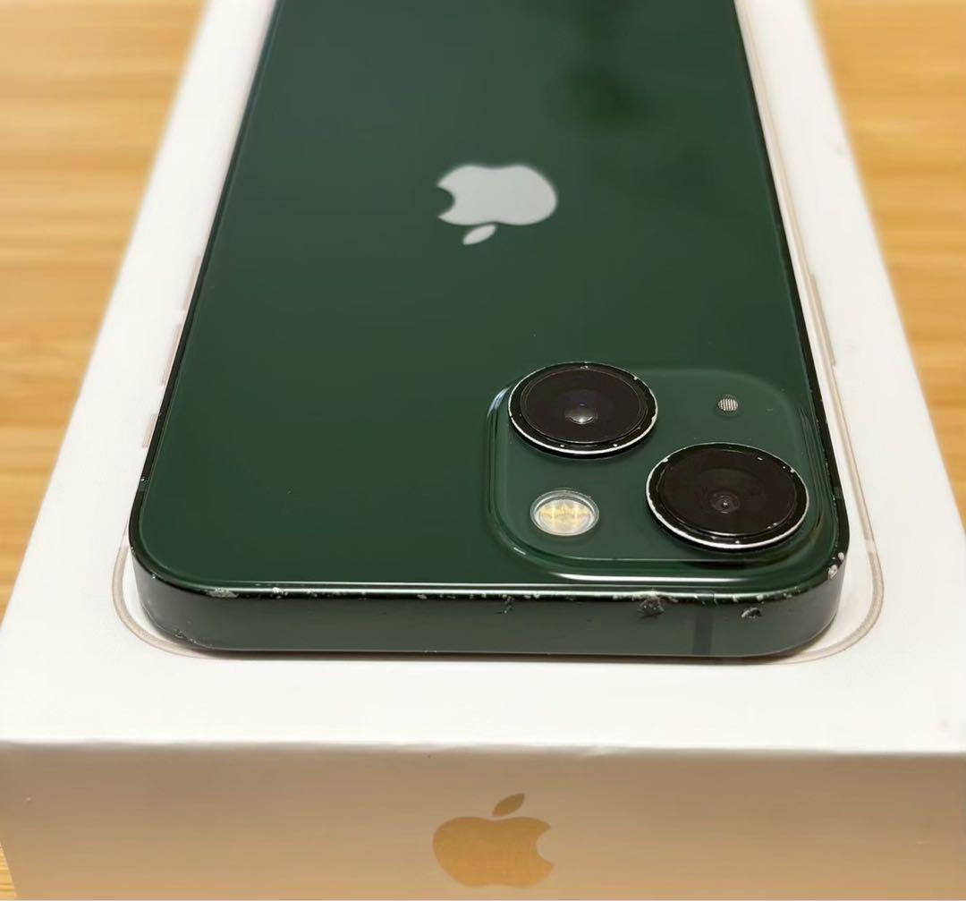 【新品バッテリー】iPhone 13 mini 128GB グリーン　本体