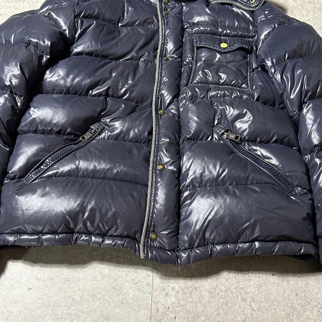 MONCLER BORROM 3 ダウンジャケット ネイビー系