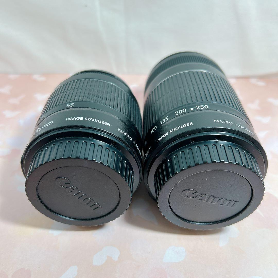 Canon EOS Kiss X5 レンズ2本セット 取説 キャノン 一眼レフ