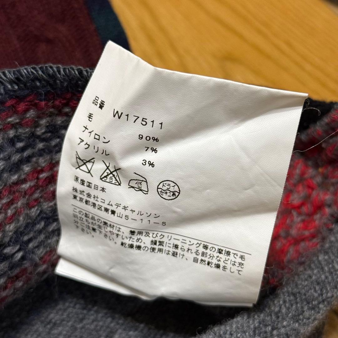 トップス COMME des GARCONS Shirt Patchwork Knit