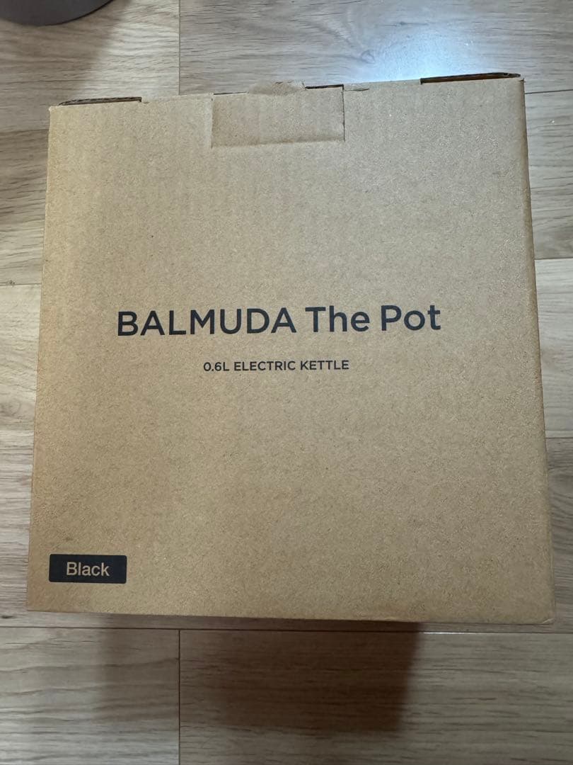 【新品未使用】バルミューダ 2024年 電気ケトル ポット 黒 KPT01JP