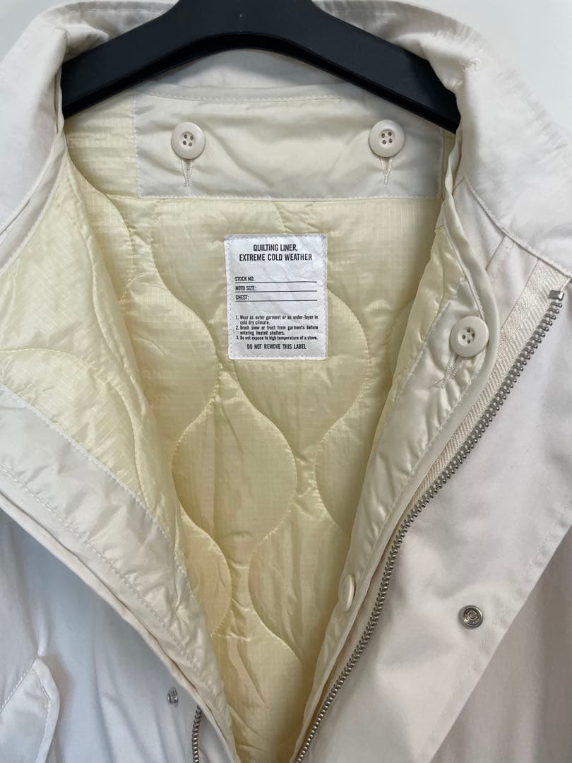 限定展開 M65ライナーモッズセットコート ホワイト/フリー