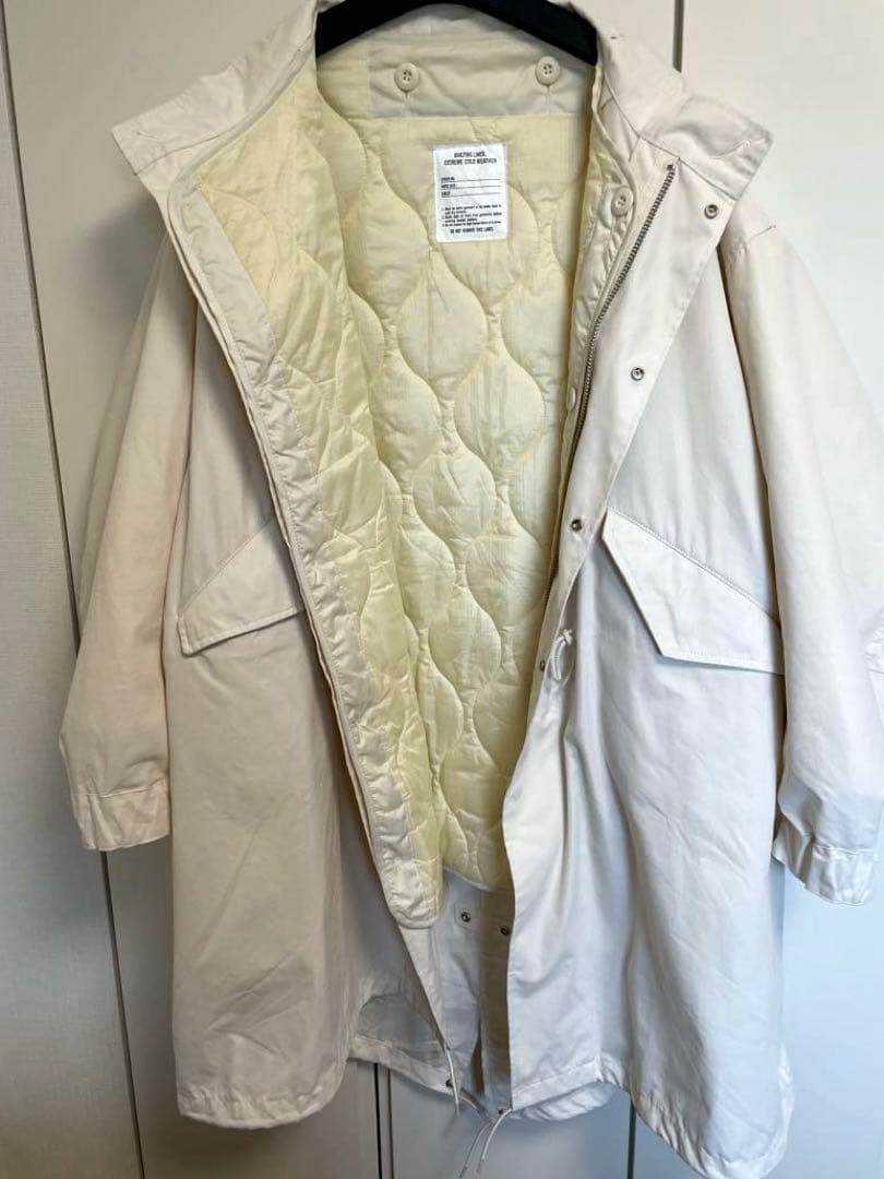 限定展開 M65ライナーモッズセットコート ホワイト/フリー