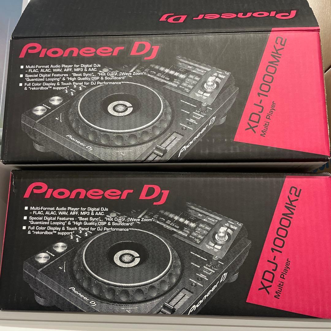 Pioneer DJ XDJ-1000MK2 & DJM-750MK2 セット