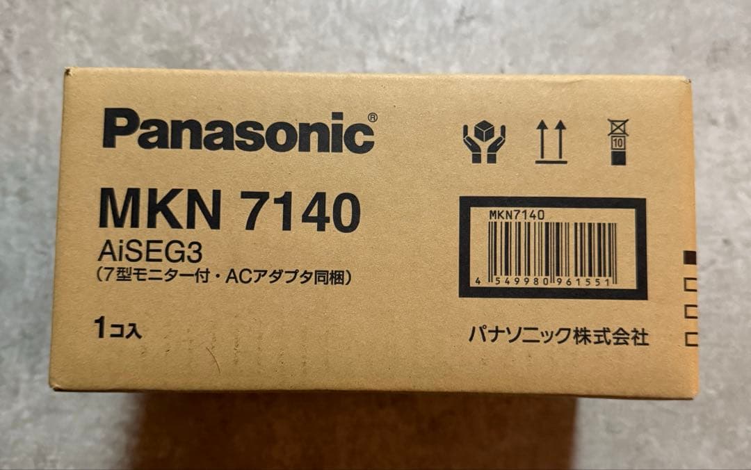 パナソニック MKN7140 AiSEG3 7型モニター付 ACアダプタ同梱
