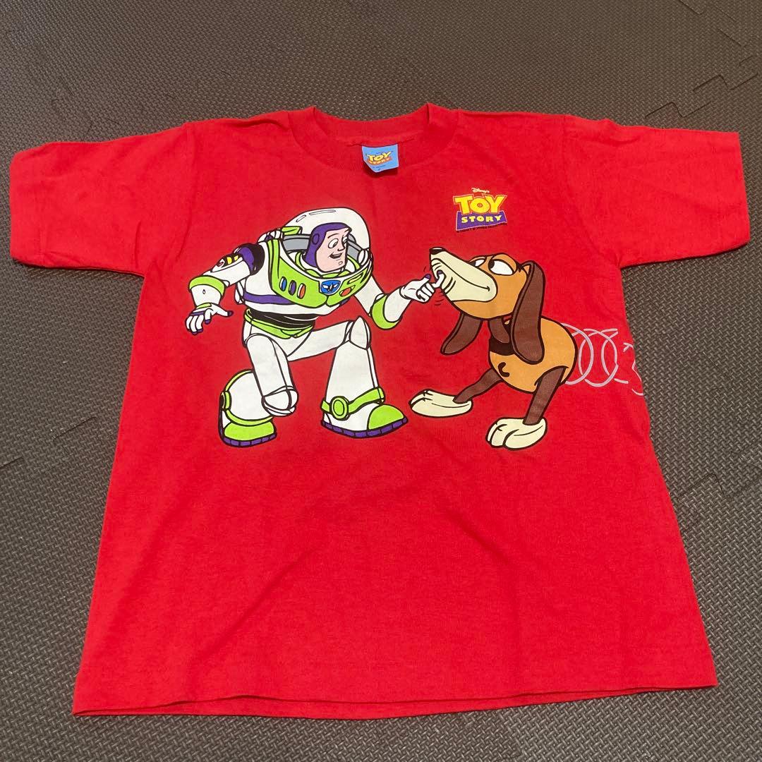 ヴィンテージ 古着　キッズ トイ・ストーリー Tシャツ 赤