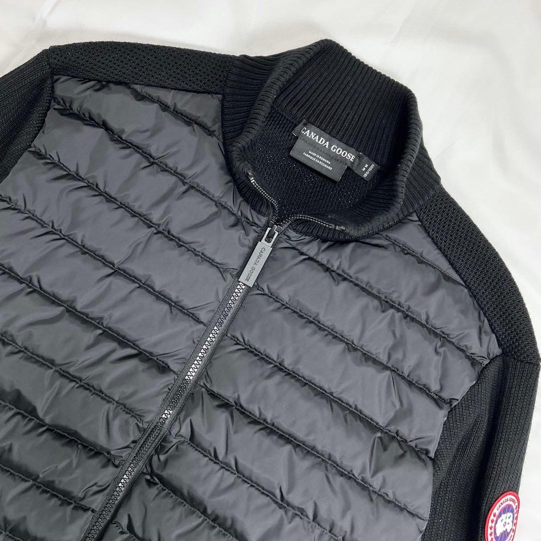 極美品   カナダグース ニットダウン 6830M