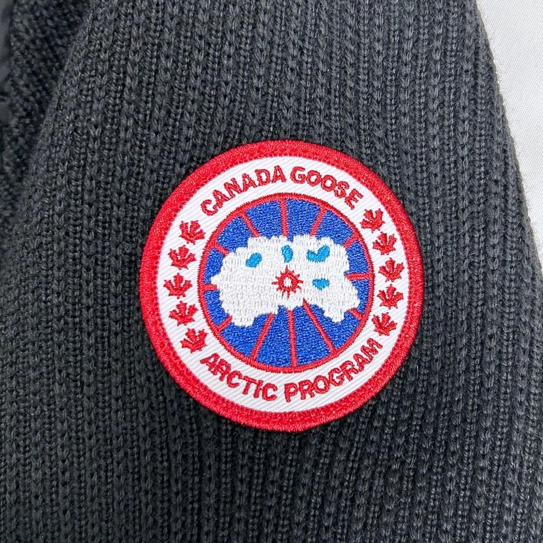 極美品   カナダグース ニットダウン 6830M