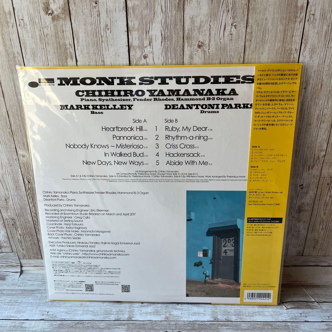 山中千尋　 「モンク・スタディーズ」　他2点　合計3点セット　singer