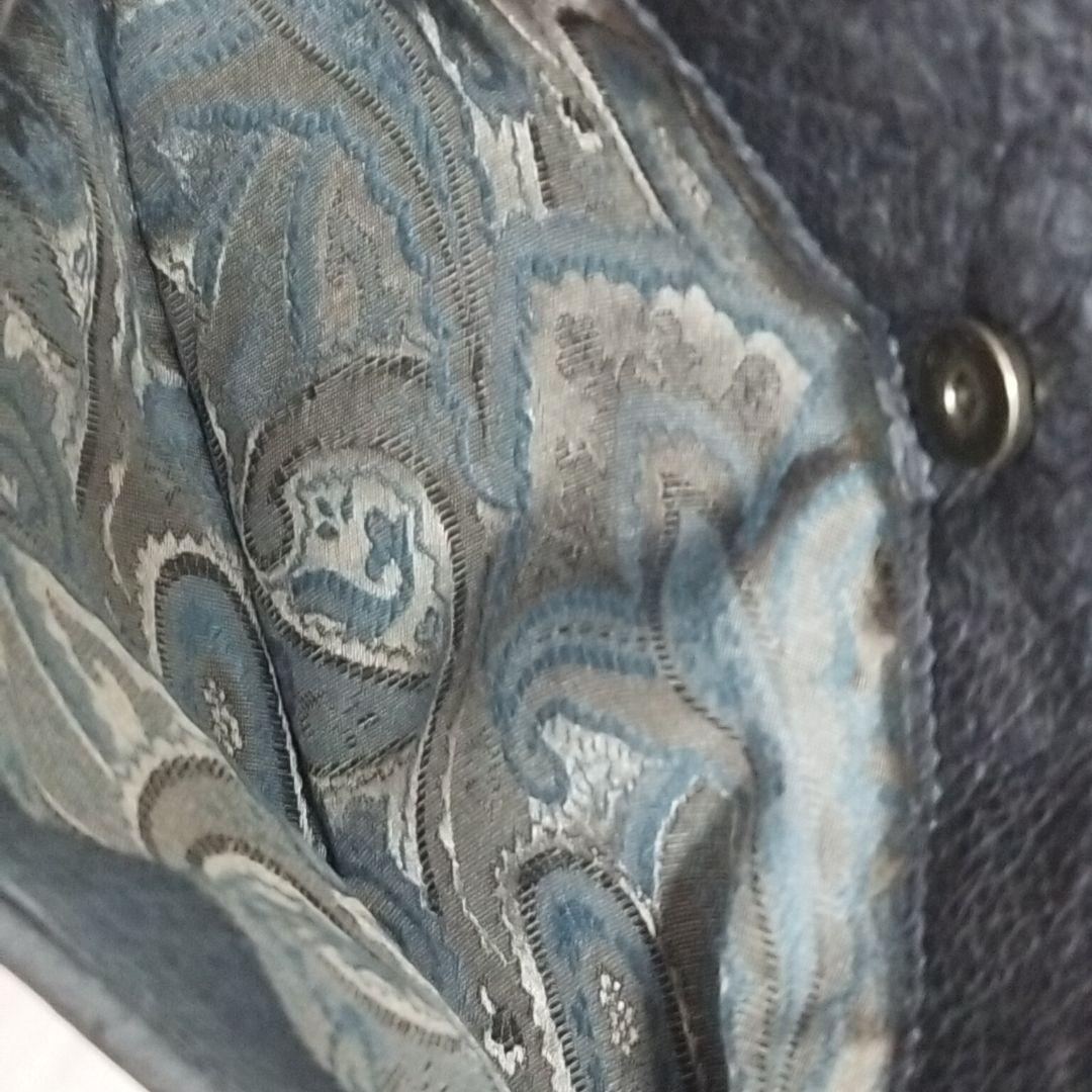 幻の革ペッカリー IBIZA czarda クラッチバッグ ブラック