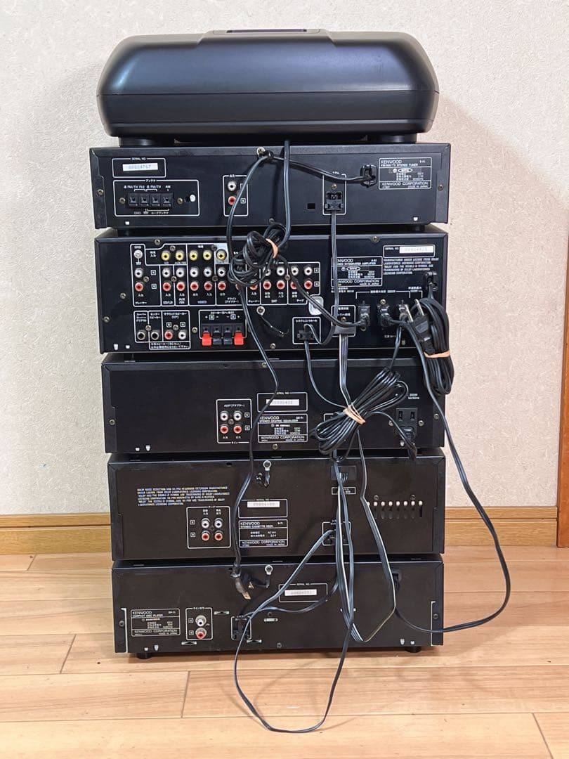KENWOOD ケンウッド シリーズ　コンポセット稀少　ステレ ジャンク品