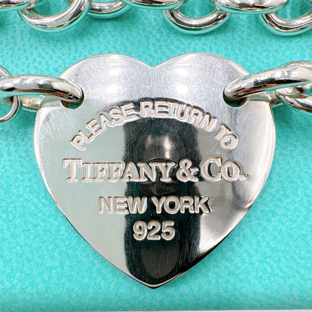 極美品 ティファニー リターントゥ ハート XL チョーカー シルバー925