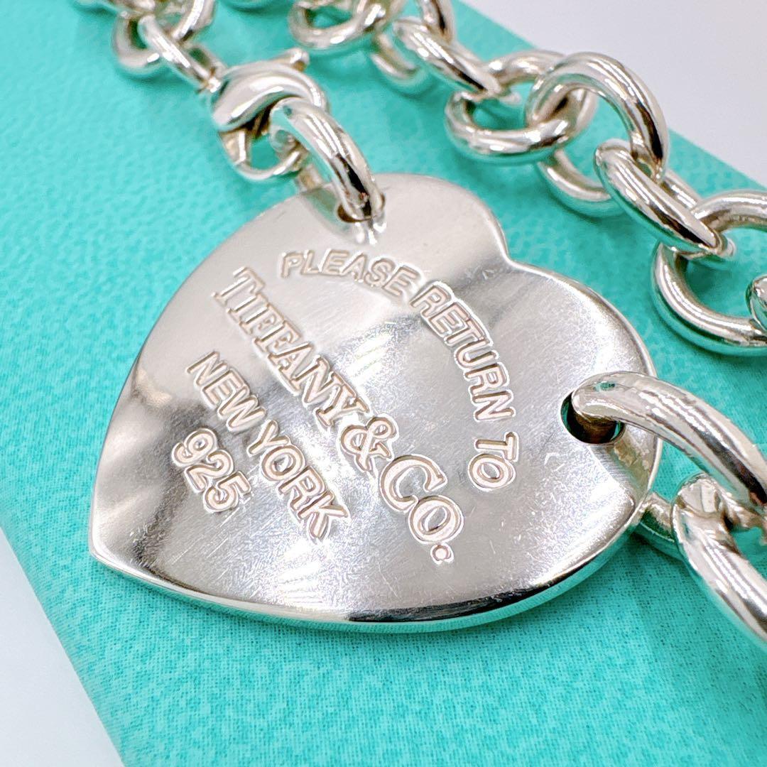 極美品 ティファニー リターントゥ ハート XL チョーカー シルバー925