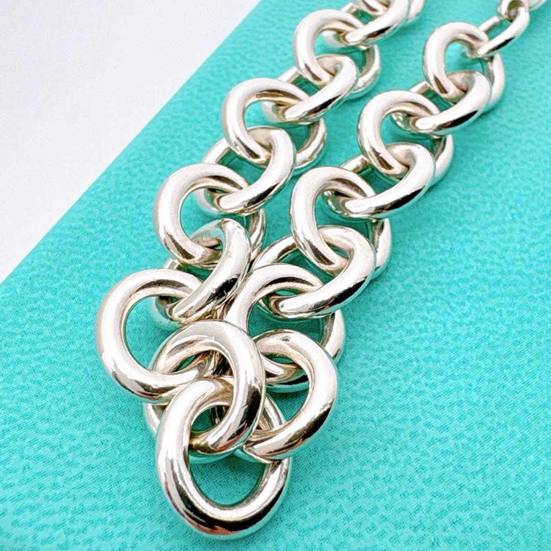 極美品 ティファニー リターントゥ ハート XL チョーカー シルバー925