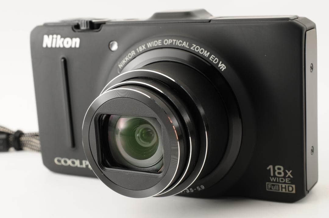 【ほぼ新品】ニコン Nikon COOLPIX S9300 デジタルカメラ 黒
