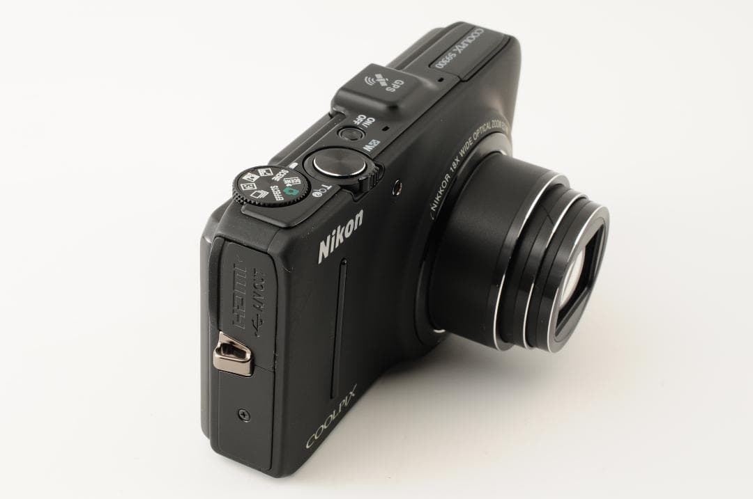 【ほぼ新品】ニコン Nikon COOLPIX S9300 デジタルカメラ 黒