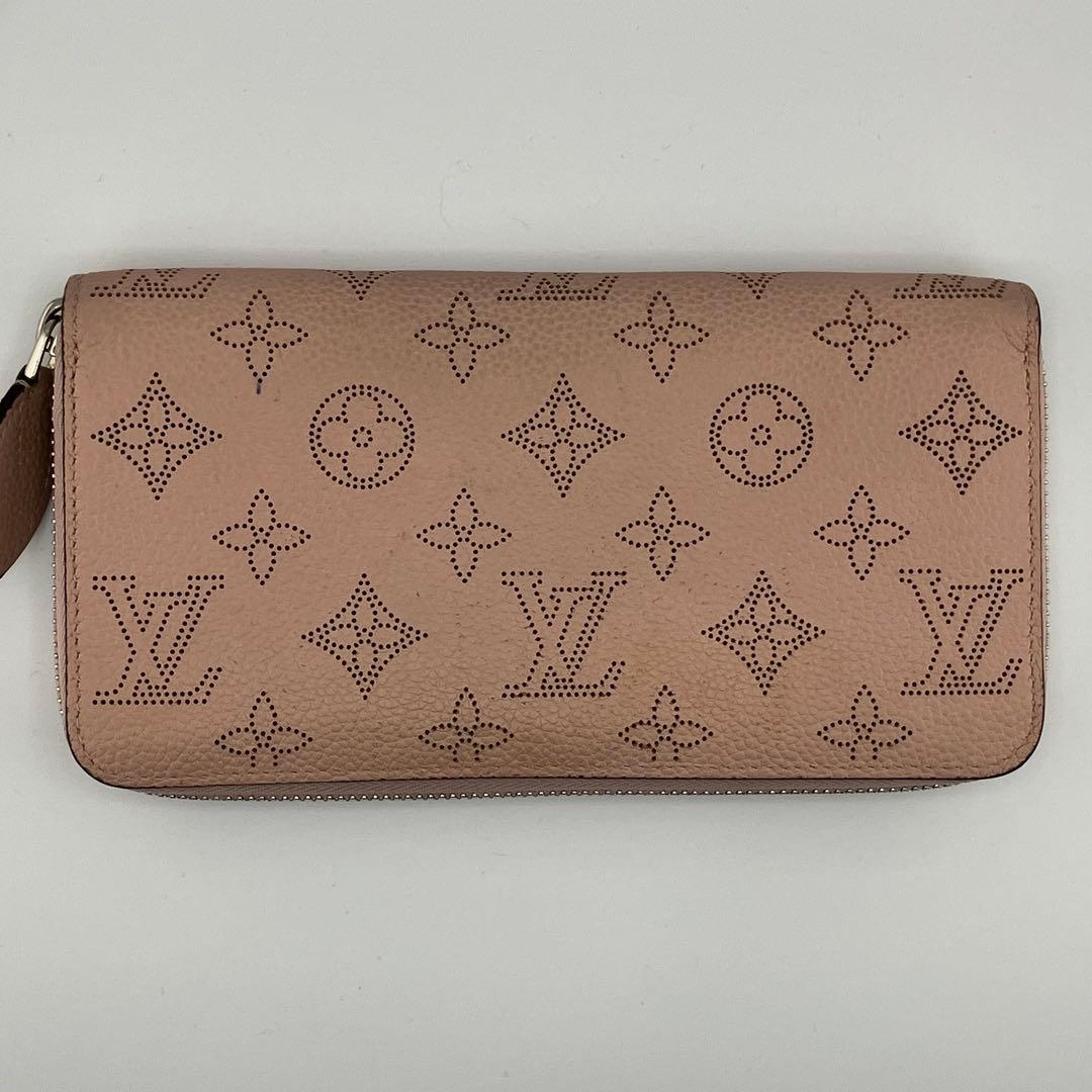 超人気✨美品✨ルイヴィトン モノグラム マヒナ ジッピーウォレット ピンク系