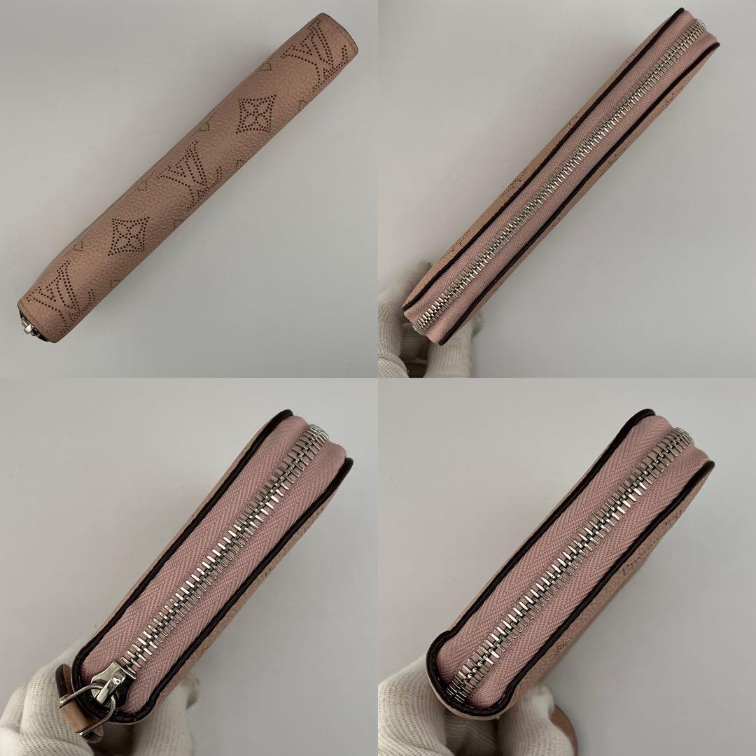 超人気✨美品✨ルイヴィトン モノグラム マヒナ ジッピーウォレット ピンク系