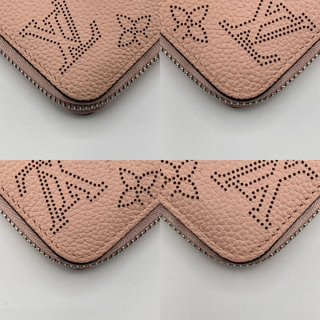超人気✨美品✨ルイヴィトン モノグラム マヒナ ジッピーウォレット ピンク系