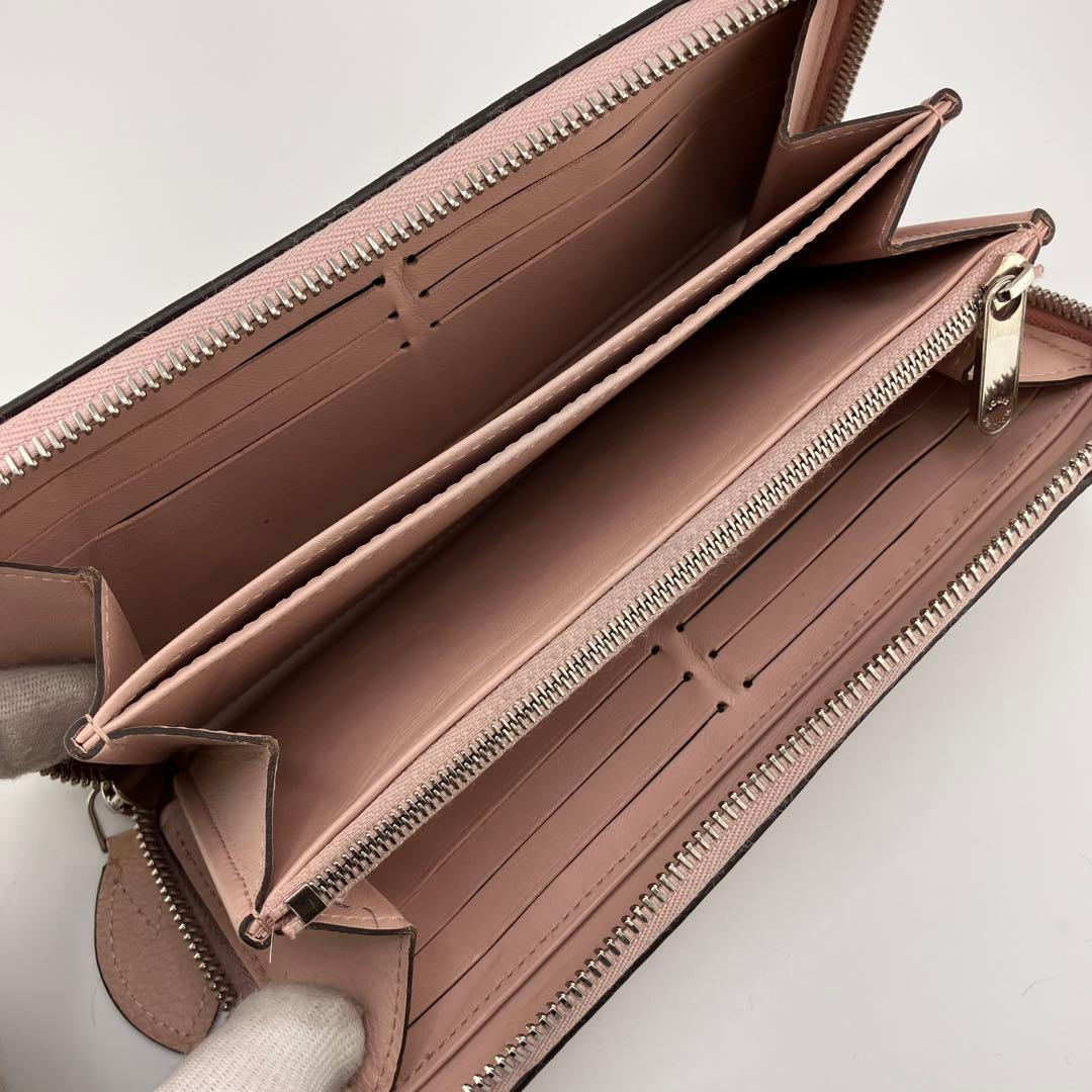 超人気✨美品✨ルイヴィトン モノグラム マヒナ ジッピーウォレット ピンク系