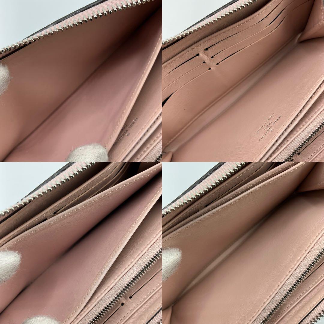 超人気✨美品✨ルイヴィトン モノグラム マヒナ ジッピーウォレット ピンク系