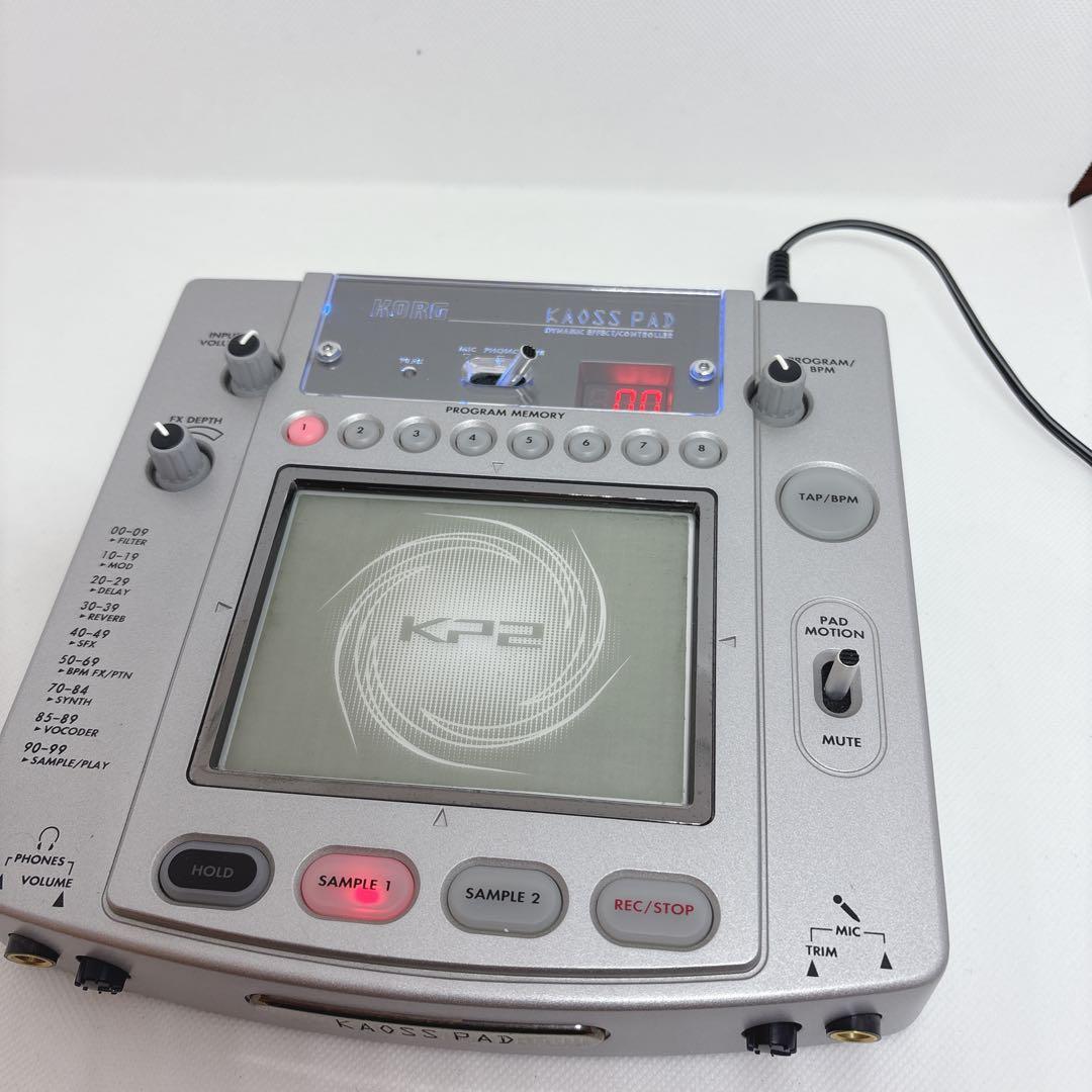 【純正アダプター付き】KORG KAOSS PAD KP2　コルグ カオスパッド