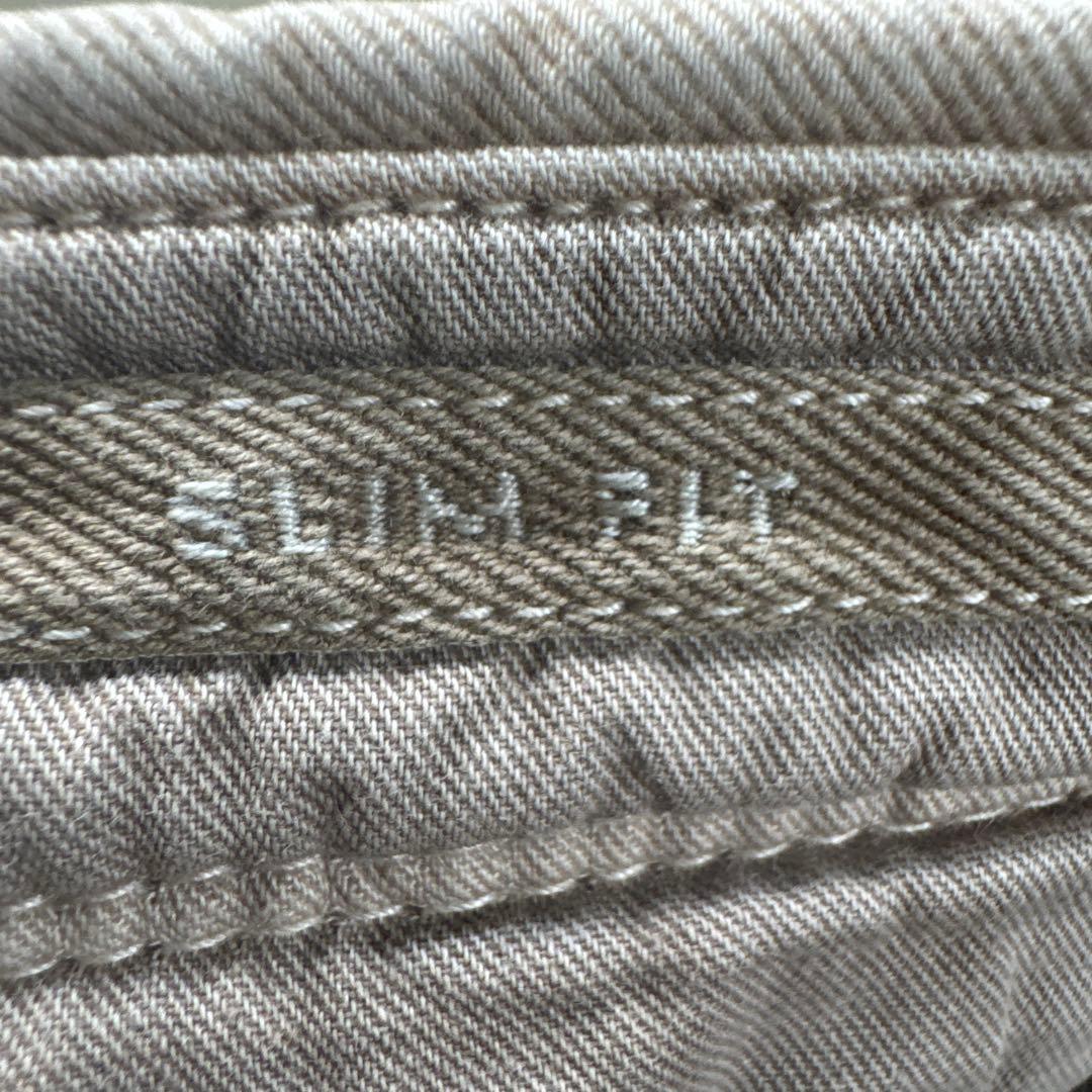 未使用品　インコテックス　ベージュ スリムフィット　チノパン タグ付　w30 ￼