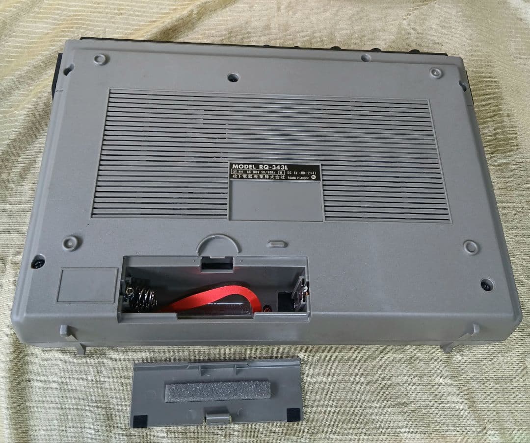 National RQ-343L カセットLL テープレコーダー「ジャンク」