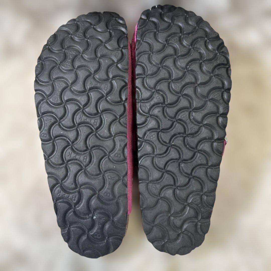 美品　BIRKENSTOCK BOSTON SHEARLING 24cm