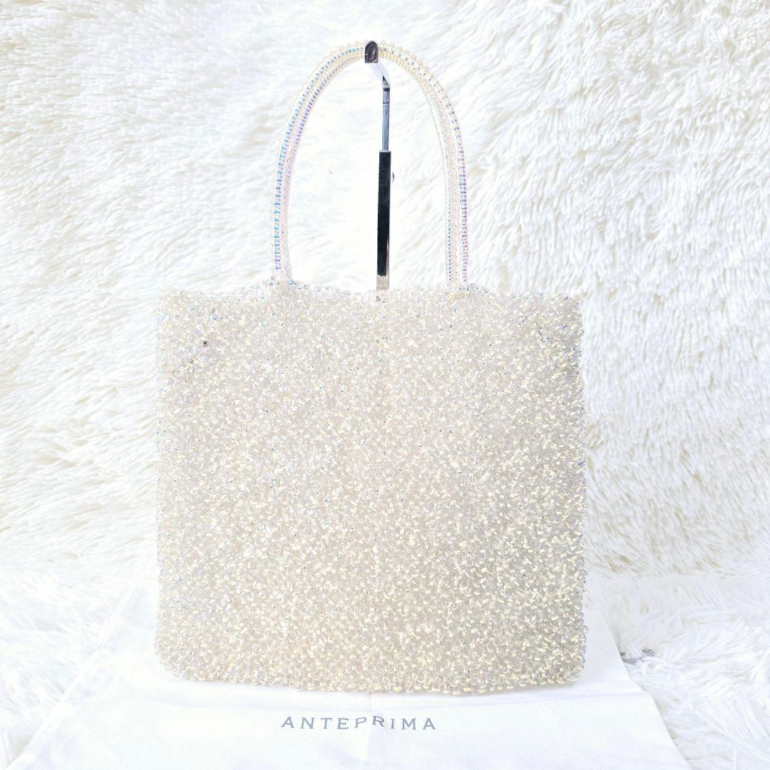 さっちゃん様✨アンテプリマ ラージ ステッラ ホワイト オーロラ チェーン付き