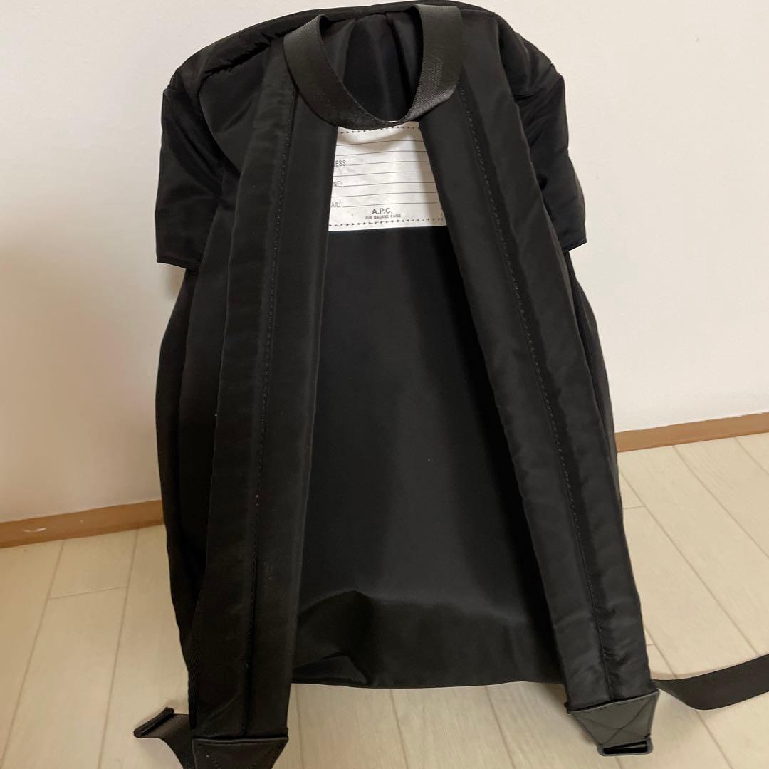 A.P.C. ブラック リュック・バックパック