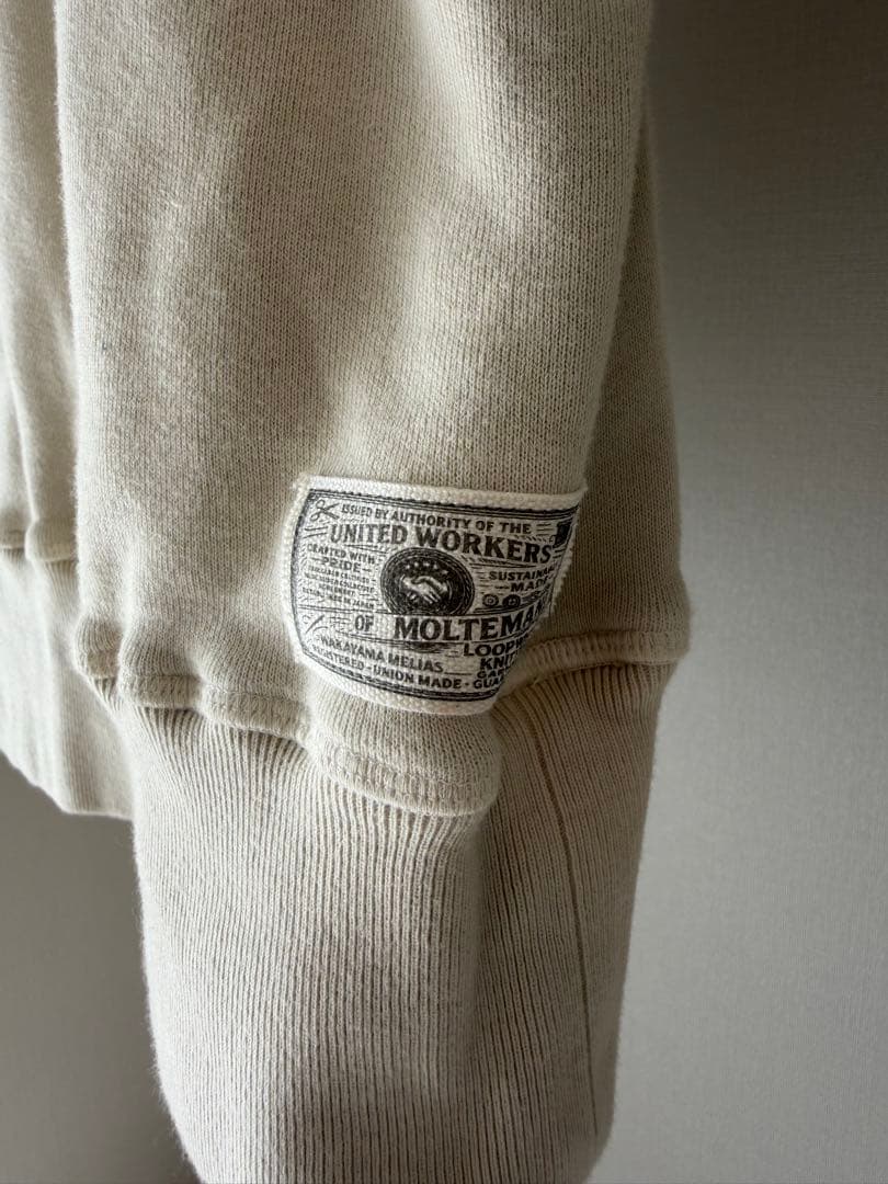 MOLTEMANI スウェット 12oz