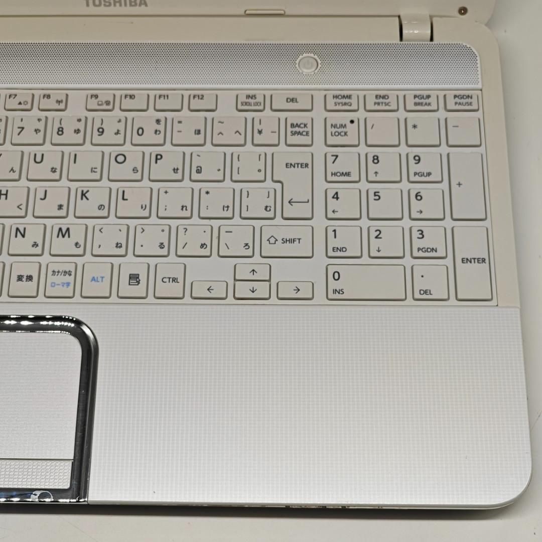 【東芝】T552 高速i7 SSD512GB 16GB ホワイト ノートPC
