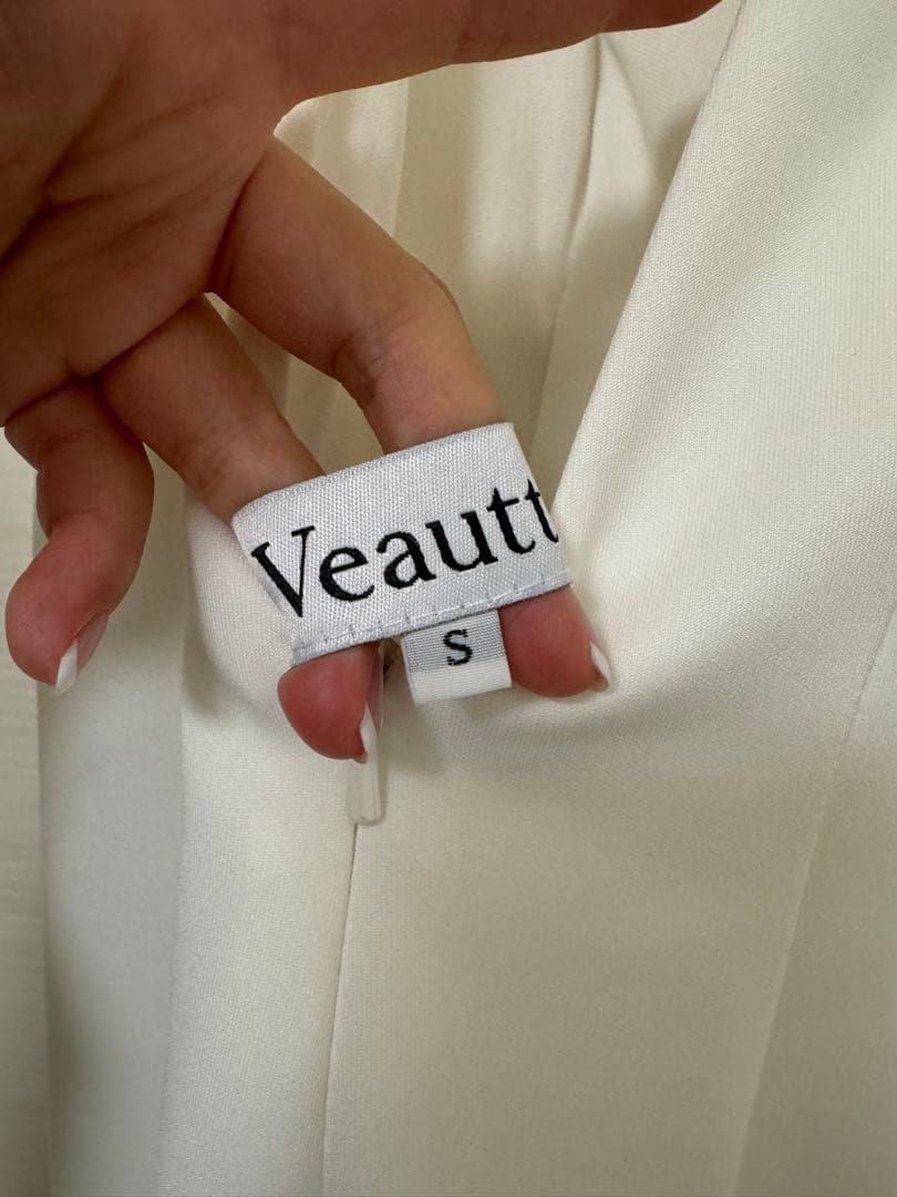 Veautt ホワイト ドレス S最終値下げ