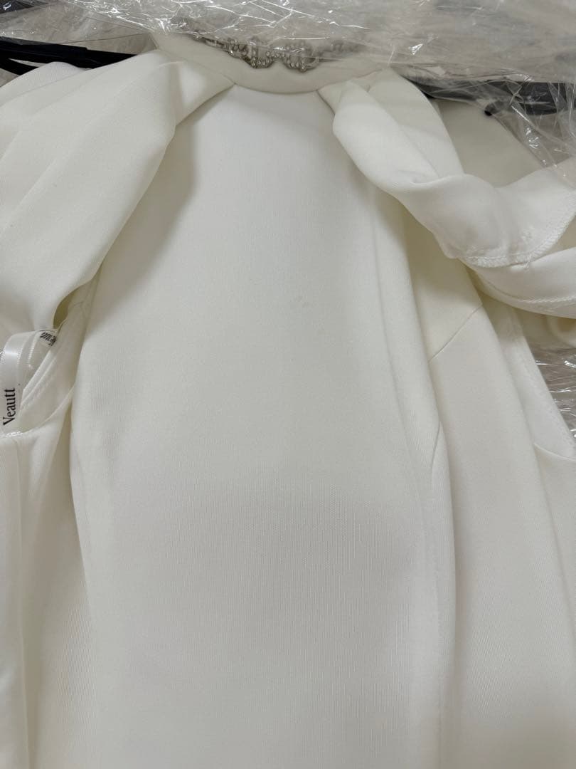 Veautt ホワイト ドレス S最終値下げ