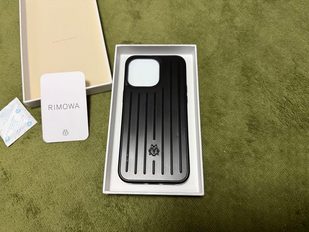 RIMOWA iPhone 15Pro Max ケース ブラック
