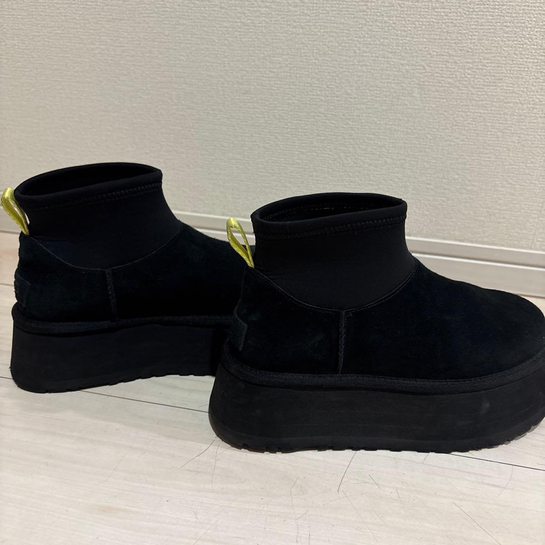 UGG ブラック ムートンブーツ　23㎝