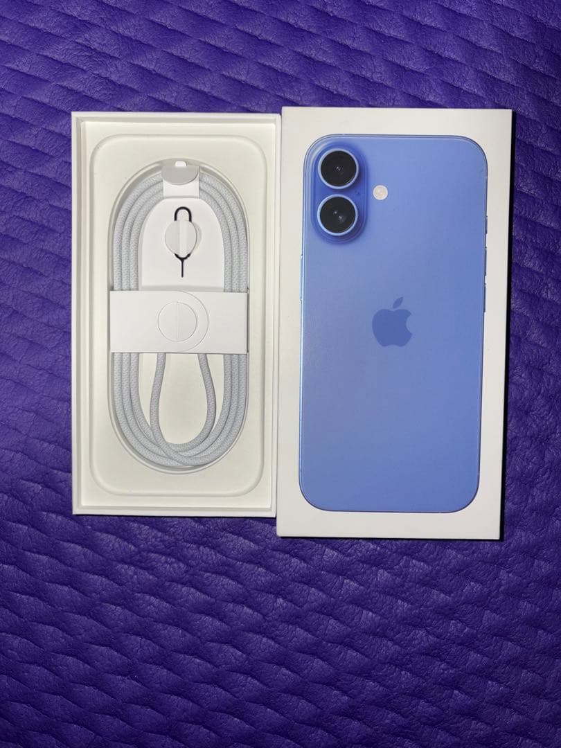 Apple iPhone 16 ウルトラマリン 本体